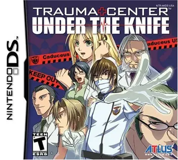 Trauma Center - Under the Knife (USA) box cover front